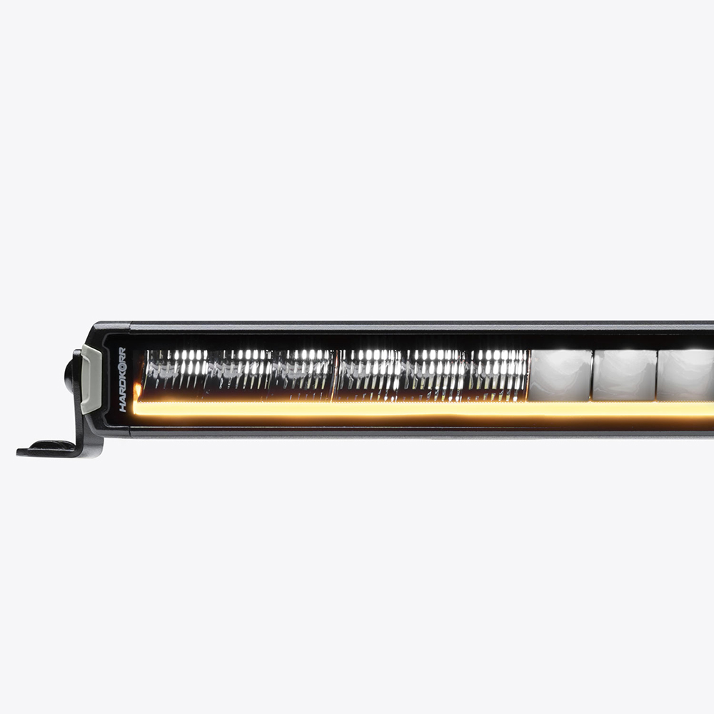 HARDKORR Hyperion Series LED Light Bar 20 Inch Single Row Wiring Harness Included - HKLB-HPR-20S